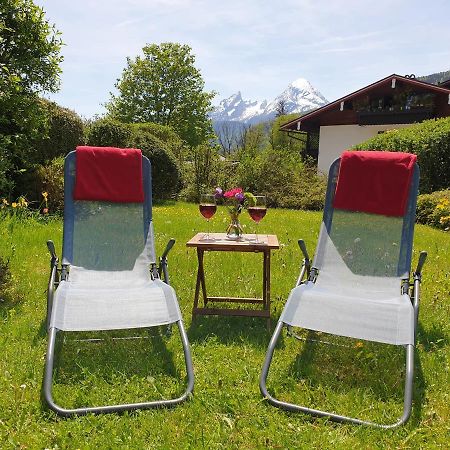 Ferienwohnung Sunnwinkel Bischofswiesen Esterno foto