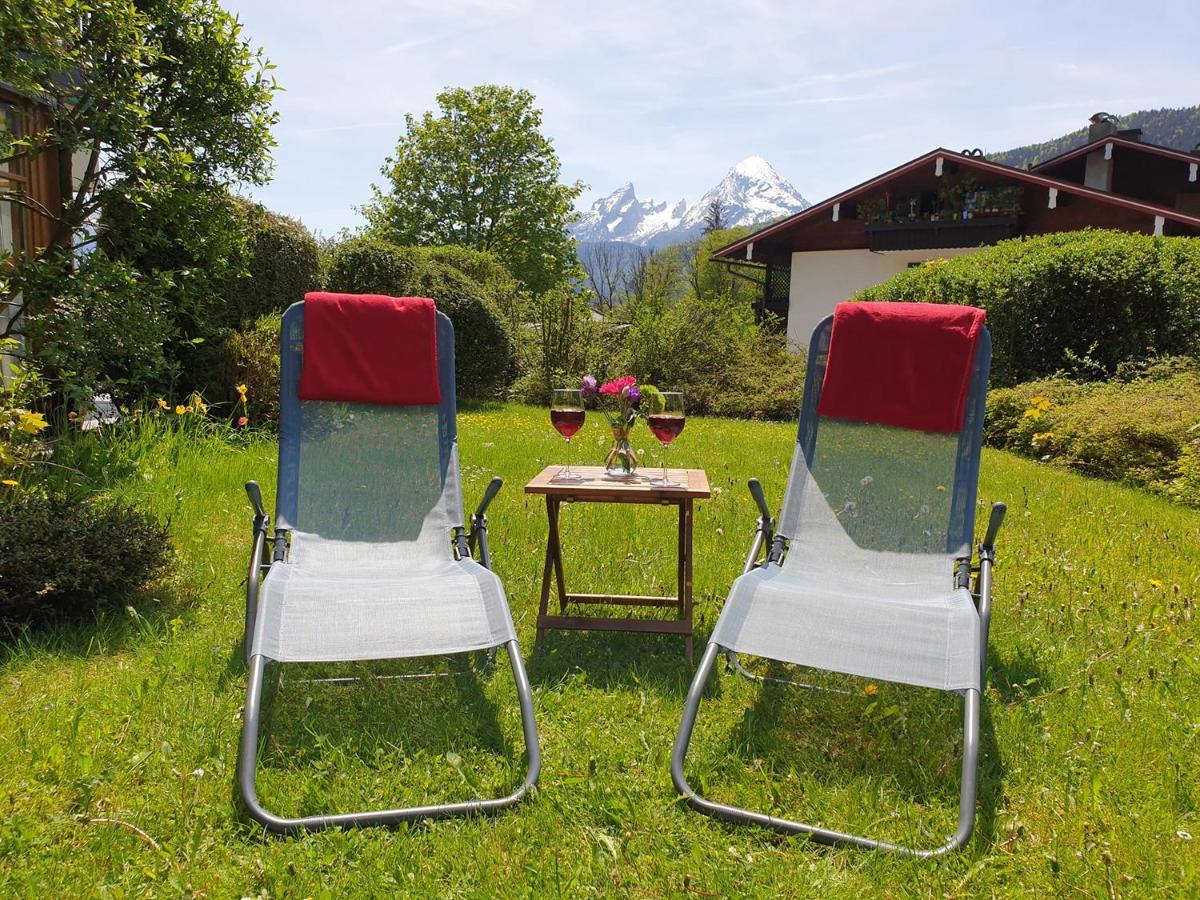 Ferienwohnung Sunnwinkel Bischofswiesen Esterno foto