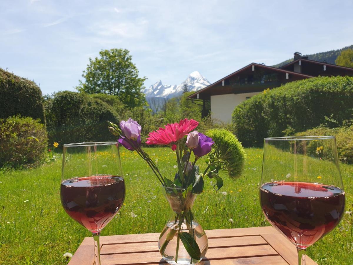 Ferienwohnung Sunnwinkel Bischofswiesen Esterno foto